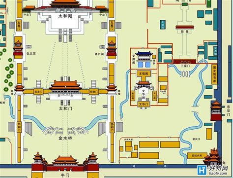 紫禁城 平面圖|北京故宮知識大全！圖文詳解